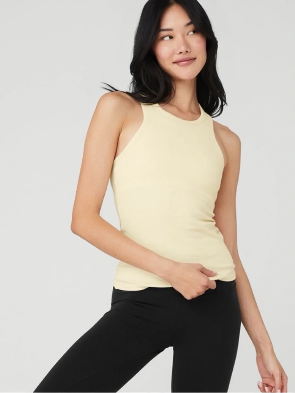 Alo Yoga Ribbed Aspire Full Length Tank